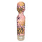 Vibrant Naughty Bits WTF Wand with leopard print design from California Exotic Novelties, featuring a wide flexible head.