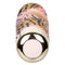 Vibrant patterned WTF Wand personal massager with powerful motor and flexible head for personalized pleasure.