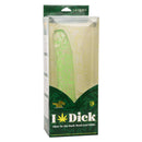 Naughty Bits I Leaf Dick Glow In The Dark Weed Leaf Dildo in packaging by California Exotic Novelties
