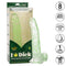 Naughty Bits glow in the dark weed leaf dildo with 8-inch lifelike shaft and suction cup base in packaging
