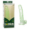 Naughty Bits I Leaf Dick Glow In The Dark Weed Leaf Dildo with Lifelike Texture and Suction Cup Base in Packaging