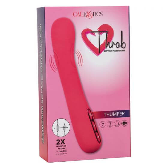 California Exotic Novelties Throb Thumper Pink Vibrator at $89.99