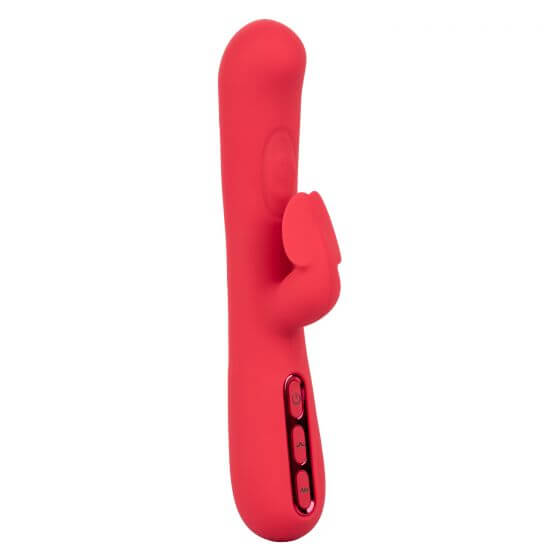 California Exotic Novelties Throb Flutter Pink Rabbit Vibrator at $99.99