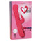 California Exotic Novelties Throb Flutter Pink Rabbit Vibrator at $99.99