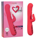 California Exotic Novelties Throb Flutter Pink Rabbit Vibrator at $99.99