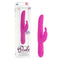 California Exotic Novelties Posh 10 Function Silicone Bounding Bunny Pink Vibrator at $26.99