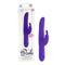 Posh 10 Function Silicone Bounding Bunny Purple Vibrator - Luxurious Dual Motor Stimulator