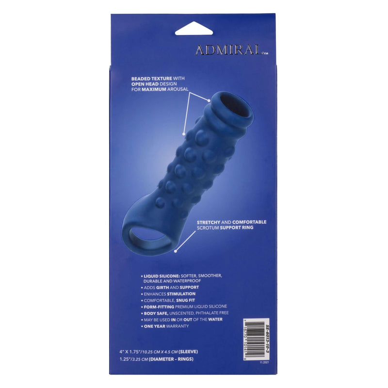 California Exotic Novelties Admiral Liquid Silicone Wave Penis Extension at $19.99