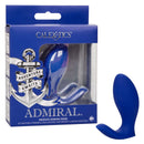 Admiral Prostate Rimming Probe in packaging showing blue design from California Exotic Novelties
