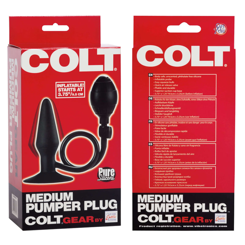 California Exotic Novelties COLT Medium Pumper Plug at $34.99