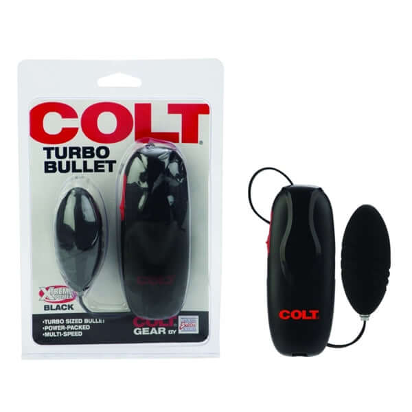 COLT Turbo Bullet Vibrator Black COLT Turbo Bullet Vibrator Black