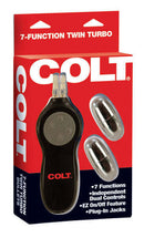 California Exotic Novelties COLT Gear 7 Function Twin Bullets at $29.99