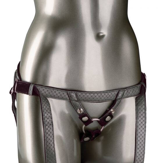 California Exotic Novelties Her Royal Harness The Regal Duchess Pewter at $36.99