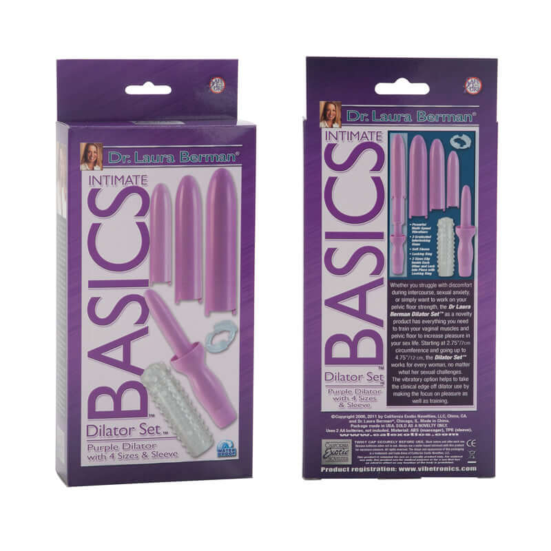 California Exotic Novelties Dr. Laura Berman Intimate Basics Dilator Set at $32.99