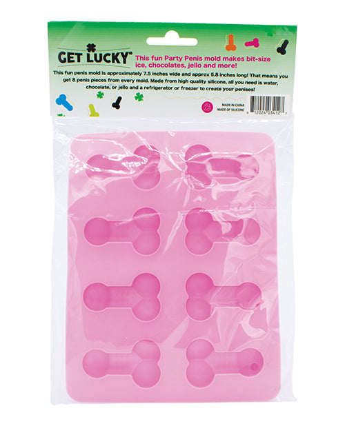 Thank Me Now Shibari Get Kucky Penis Party Chocolate - Ice Tray Mold at $9.99