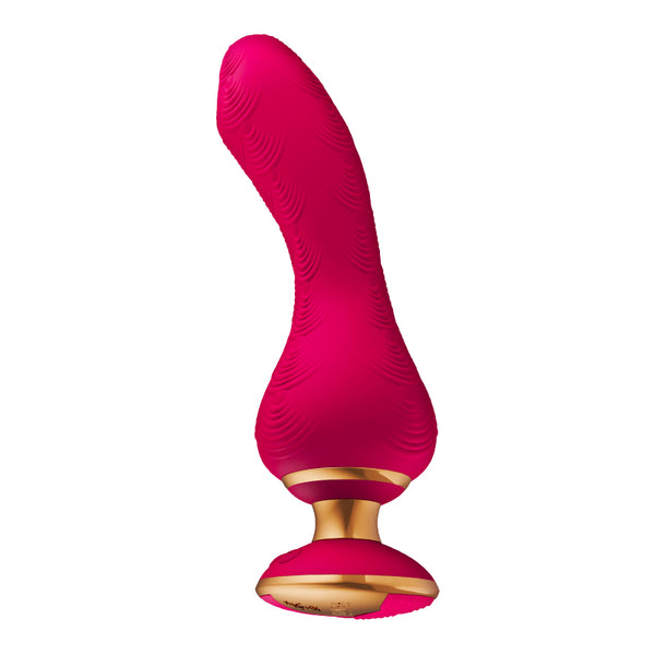 Shunga Sanya Intimate Massager Raspberry Dark Pink Vibrator