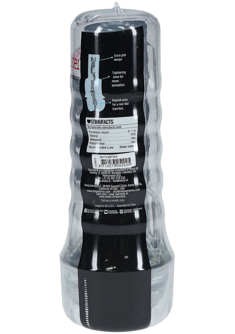 EASY RIDER CLEAR FLASHLIGHT CASE TRANSPARENT-2