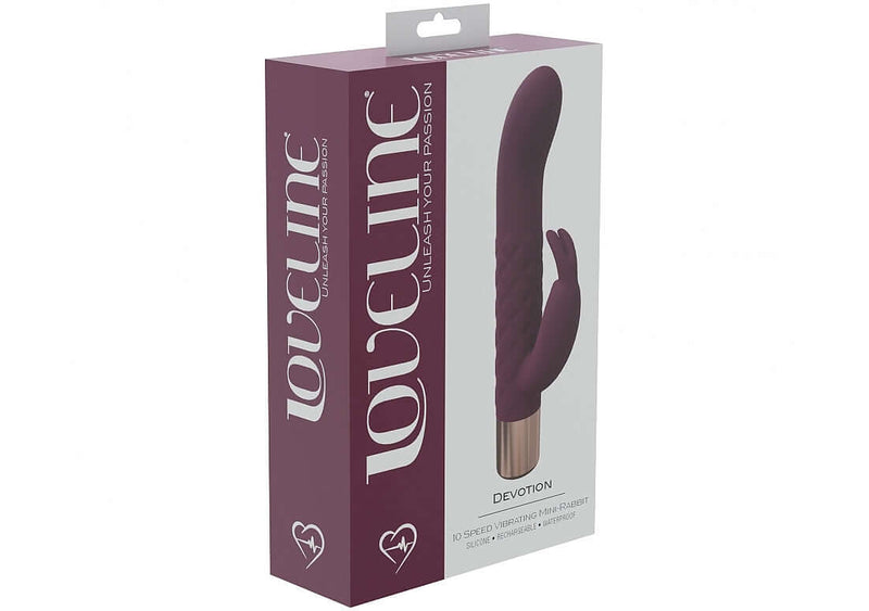 LOVELINE DEVOTION MINI-RABBIT BURGUNDY-2