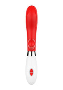 SHOTS AMERICA Luminous Achilles Ultra Soft Silicone 10 Speeds Red Vibrator at $32.99