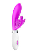 Alexios Butterfly and G-Spot Vibrator Fuchsia Pink