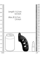 SHOTS AMERICA Mancage Model 21 Chastity 4.5 inches Silicone Cage at $54.99