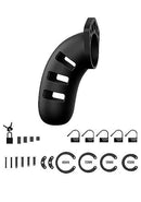 SHOTS AMERICA Mancage Model 21 Chastity 4.5 inches Silicone Cage at $54.99