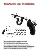 SHOTS AMERICA Mancage Model 21 Chastity 4.5 inches Silicone Cage at $54.99