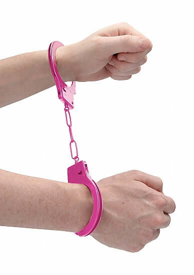 SHOTS AMERICA Ouch Beginners Handcuffs Pink at $7.99