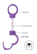 SHOTS AMERICA Ouch Beginners Handcuffs Purple at $7.99