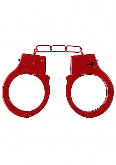 SHOTS AMERICA Beginner's Handcuffs Red at $7.99