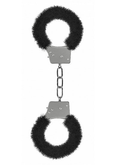 SHOTS AMERICA Ouch Beginners Handcuffs Furry Black at $7.99