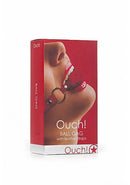 SHOTS AMERICA Ouch Gag Ball Red at $9.99