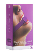 SHOTS AMERICA Ouch Elastic Ball Gag Purple at $12.99