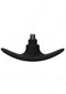 SHOTS AMERICA Ouch Interchangeable Butt Plug Set Rounded Medium Black at $23.99