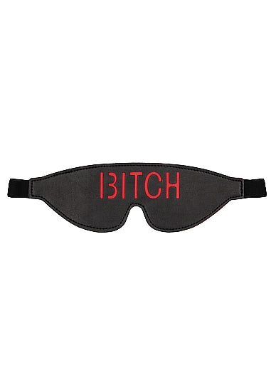 SHOTS AMERICA Ouch! Blindfold Bitch Black at $9.99