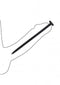 SHOTS AMERICA Ouch Silicone Screw Plug Set Urethral Sounding Black at $23.99