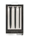 SHOTS AMERICA Ouch Silicone Screw Plug Set Urethral Sounding Black at $23.99