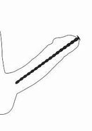 SHOTS AMERICA Ouch Silicone Spiral Screw Plug Set Advanced Urethral Sounding Black at $36.99