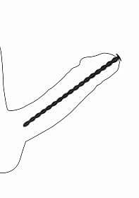 SHOTS AMERICA Ouch Silicone Spiral Screw Plug Set Advanced Urethral Sounding Black at $36.99