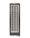 SHOTS AMERICA Ouch Silicone Spiral Screw Plug Set Advanced Urethral Sounding Black at $36.99