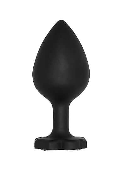 SHOTS AMERICA Large Lucky Diamond Butt Plug Black at $14.99