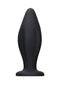 SHOTS AMERICA Edgy Silicone Butt Plug Black at $11.99