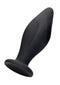 SHOTS AMERICA Edgy Silicone Butt Plug Black at $11.99
