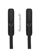 SHOTS AMERICA VELVET & VELCRO WRIST CUFFS ADJUSTABLE BLACK at $20.89