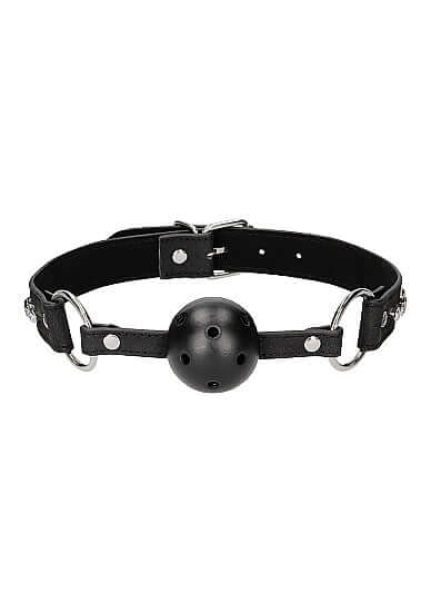 SHOTS AMERICA Ouch Diamond Studded Breathable Ball Gag at $29.99