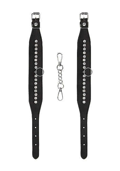 SHOTS AMERICA Ouch Diamond Studded Ankle Cuffs at $29.99