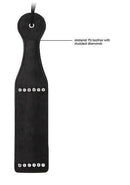 SHOTS AMERICA Diamond Studded Paddle Black at $24.99