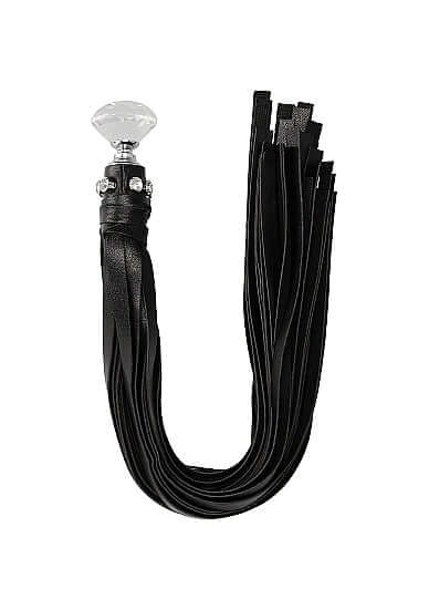 SHOTS AMERICA Diamond Studded Whip Black at $32.99