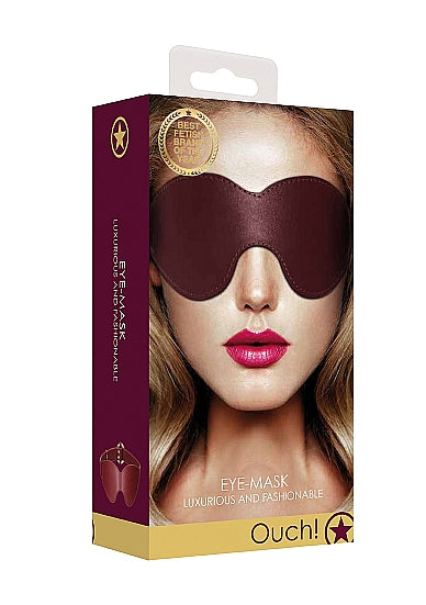 SHOTS AMERICA Ouch Halo Eyemask Burgundy at $19.99