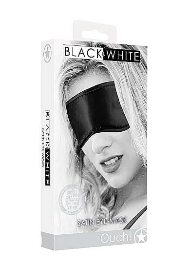 B&W SATIN EYE MASK-1